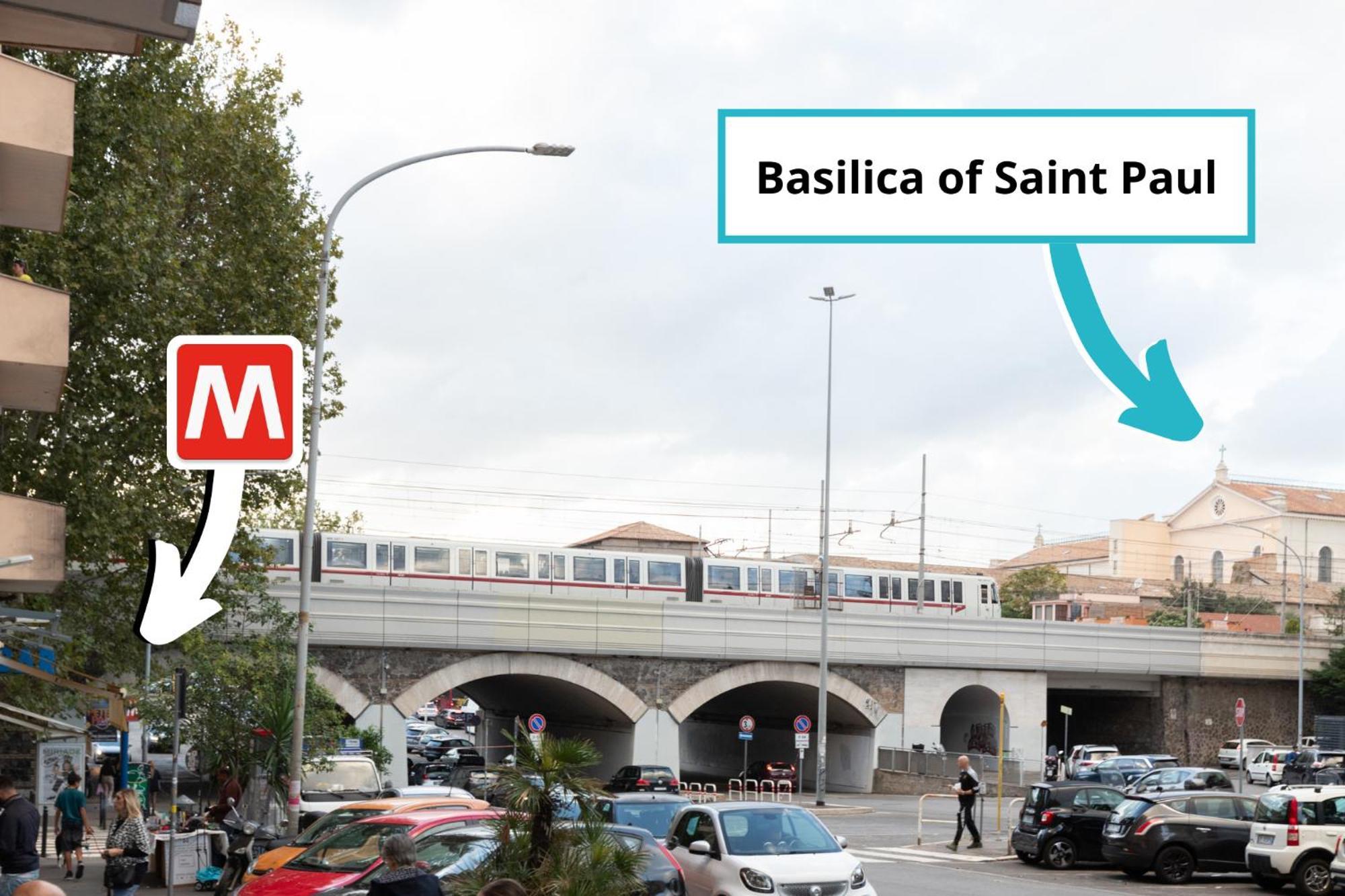 San Paolo Suites Metro Station Rome Exterior photo